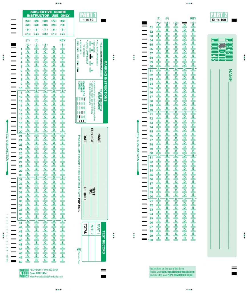 PDP 100 Low-Viz (PDP's 882 Lovas compatible) 500/Pkg